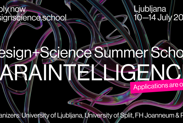 A NEW EDITION OF SUMMER SCHOOL THAT EXPLORES THE CONCEPT OF PARAINTELLIGENCE THROUGH MERGE OF DESIGN AND SCIENCE