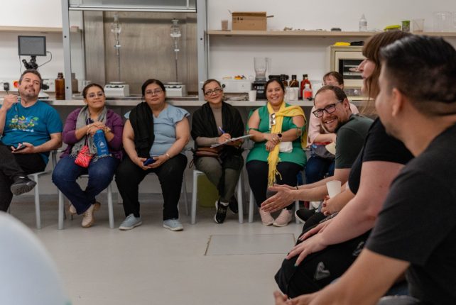 WE PRESENTED CONCEPTS AND METHODS OF PARTICIPATORY SCIENCE TO PROFESSORS FROM MEXICO, EL SALVADOR, FINLAND AND SLOVENIA