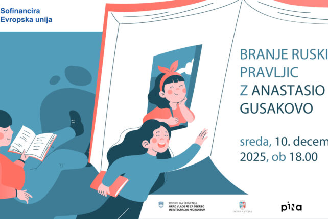 PRIJAVE ODPRTE: BRANJE RUSKIH PRAVLJIC Z ANASTASIO GUSAKOVO