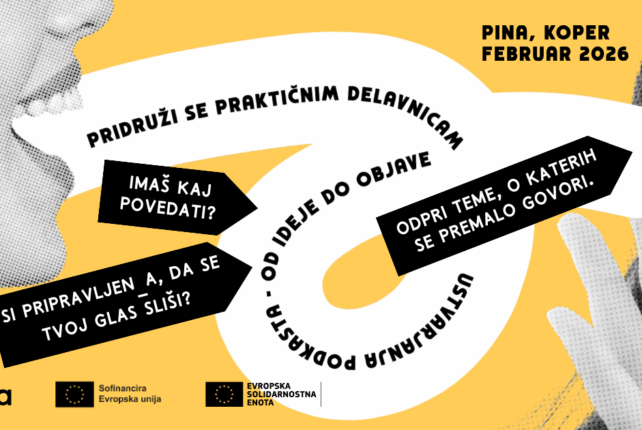 PODKAST DELAVNICE:  OD IDEJE DO OBJAVE