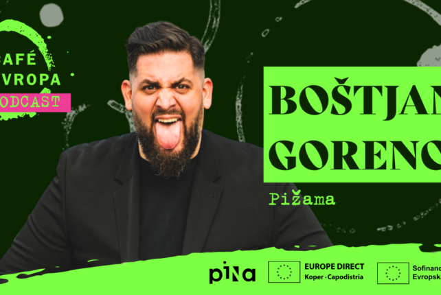 Cafe Europa podcast #1: O branju, tehnologiji in jeziku z Boštjanom Gorencem – Pižamo