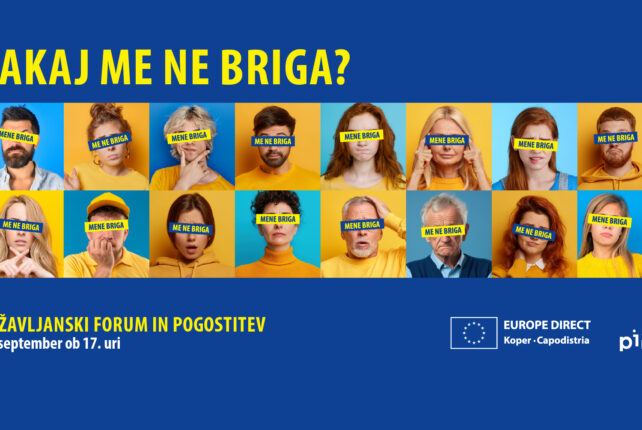 Iščemo 40 ljudi, ki jih “ne briga”. In tiste, ki jih še kako briga: Državljanski forum na PiNI